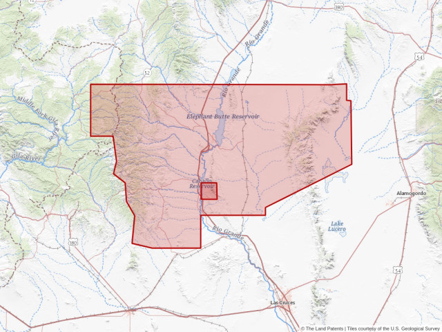 Land In T.16S, R.4W, New Mexico P.M. | The Land Patents™