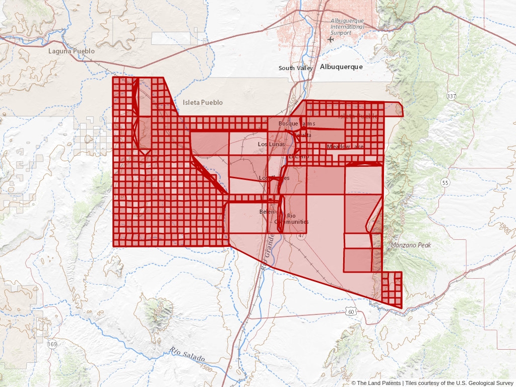 Land In Valencia County, New Mexico | The Land Patents™