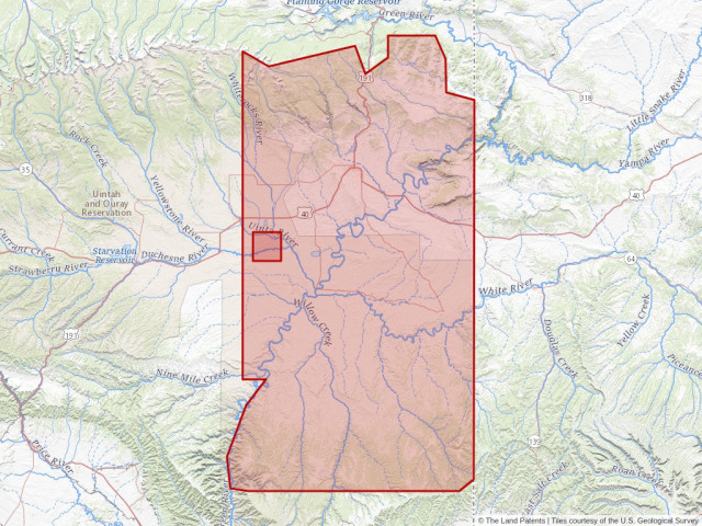 Land In T.3S, R.1E, Uintah Spec P.M. | The Land Patents™