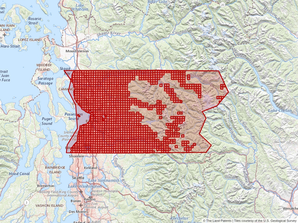 Snohomish County Zip Code Map - Map